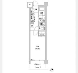 コンフォリア目黒青葉台の物件間取画像